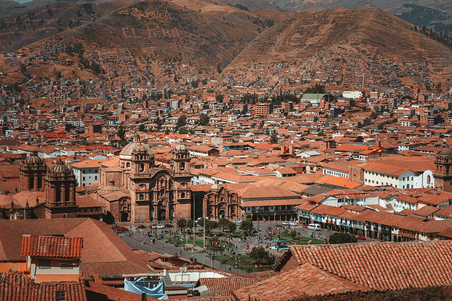 Perú & Bolivia en Bus: Cusco plaza de armas